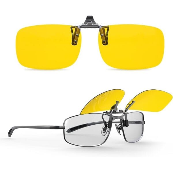 610vYgaqdKL. AC UL750 SR750,750 Kékfény szűrő szemüveg rátét (csíptethető, sárga lencse)