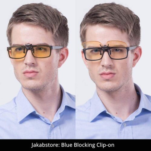 Kék Fény Blokkoló Gyógyszemüveg rátét (Clip-on)