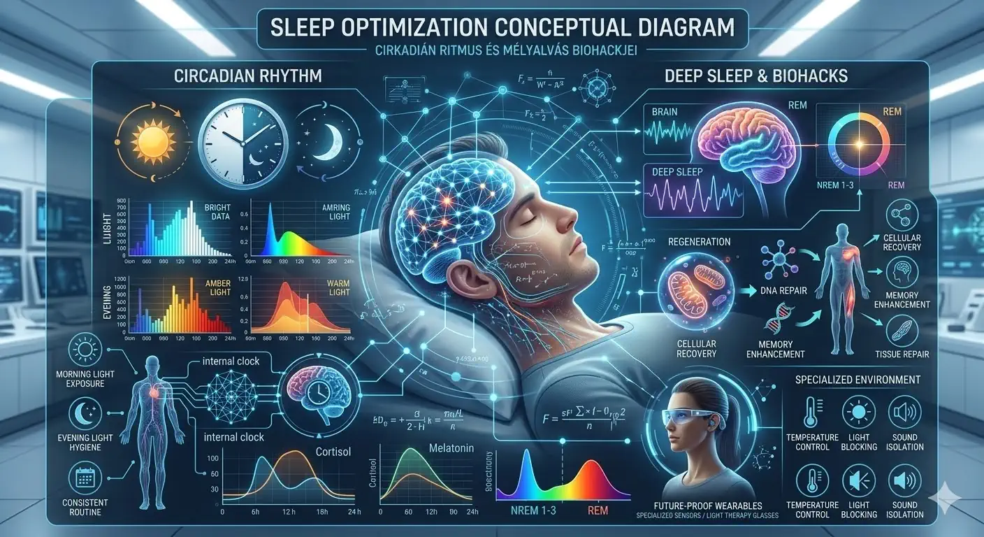 Alvásoptimalizálás Tudományosan: A Cirkadián Ritmus és a Mélyalvás Biohackjei