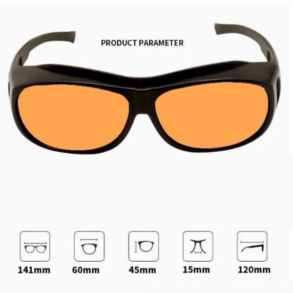 dioptriás fitover Kék fény szűrő szemüveg, kék fény blokkoló szemüveg