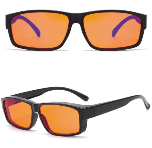 dioptriás fitover Kék fény szűrő szemüveg, kék fény blokkoló szemüveg