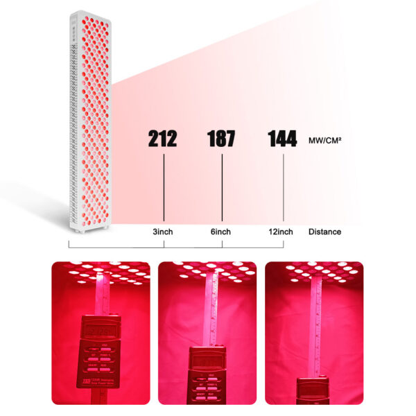 No Flicker full body red light therapy Free Pain 1200w 720W 630nm 660nm 810nm 830nm 850nm infrared red led light therapy (5) vörös és infravörös LED fényteápa panel lámpa