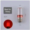 red-e27-1021x1024 Piros éjszakai alvást elősegítő LED izzó 2 db