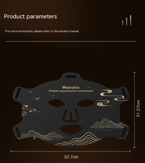 Bőrfiatalító Fényterápiás LED Arcmaszk - SkinPerfect