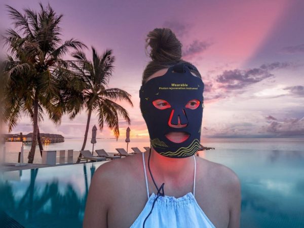 Bőrfiatalító Fényterápiás LED Arcmaszk - SkinPerfect