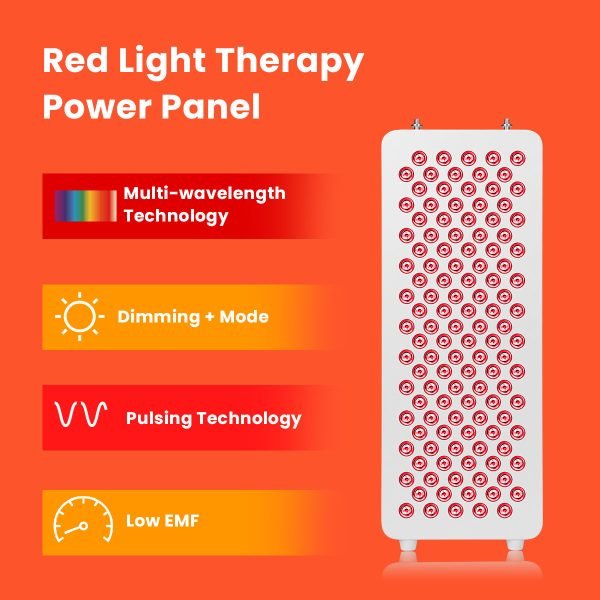 659ce7dbee4094720 vörös infravörös fényterápia panel LED