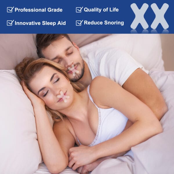 Horkolás elleni Szájtapasz - SleepFix