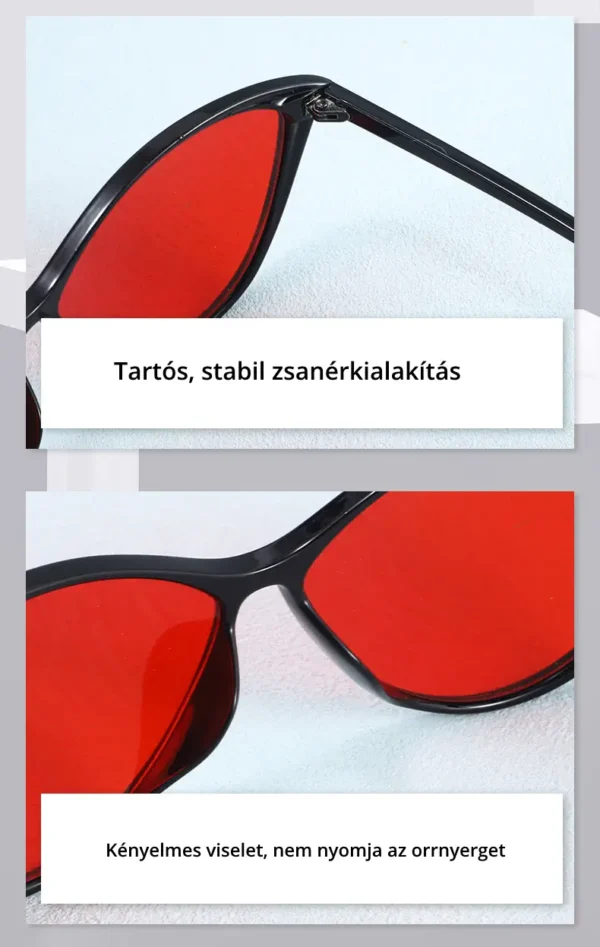 Kék fény szűrő szemüveg, kék fény blokkoló szemüveg