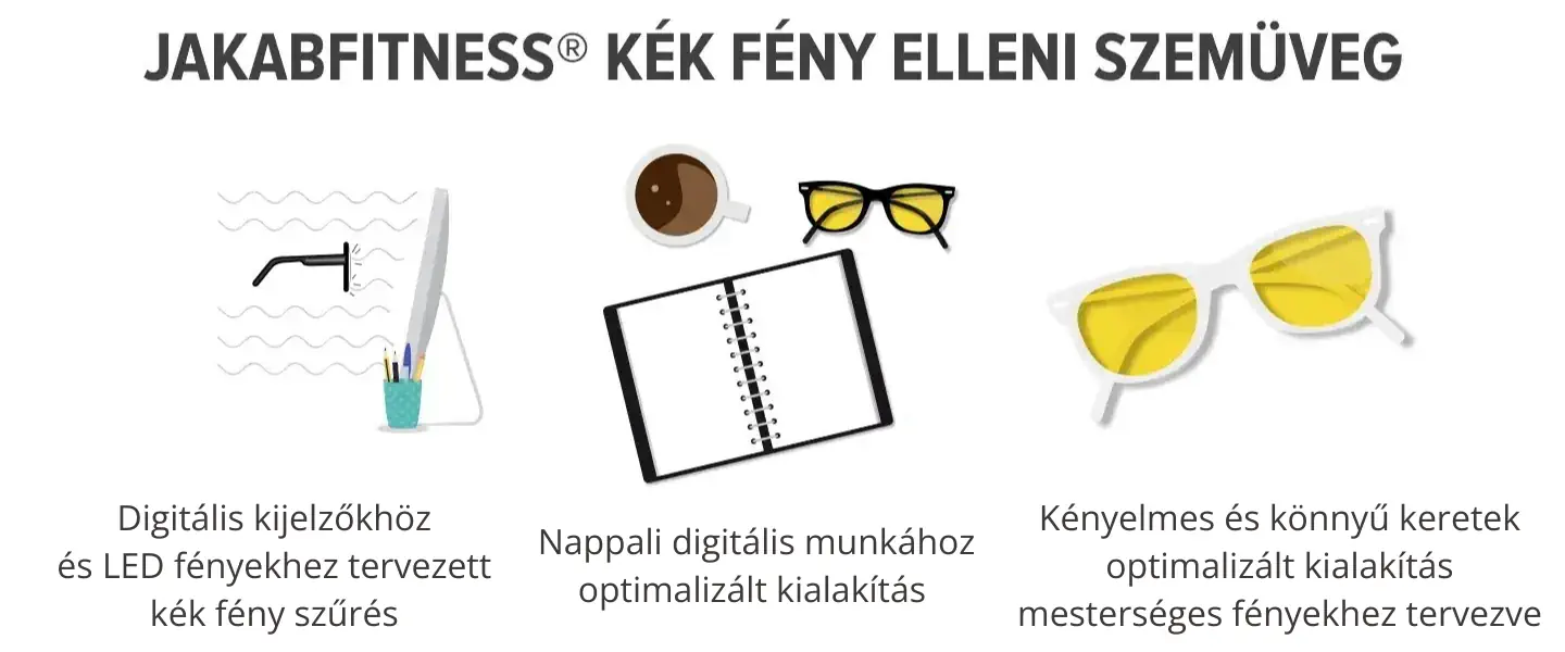 nappali használatra optimalizált kék fény szűrés