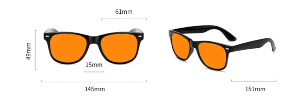 size 2 Kék fény szűrő szemüveg, kék fény blokkoló szemüveg