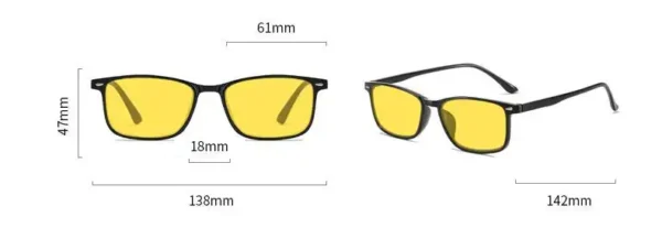 Kék fény szűrő szemüveg, kék fény blokkoló szemüveg