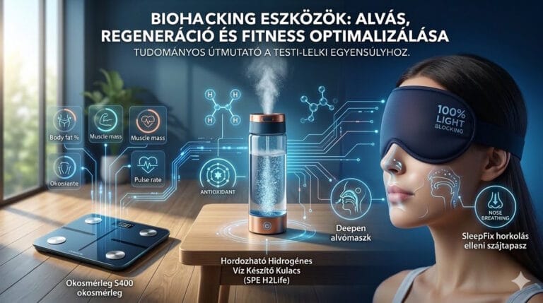 Biohacking és Regeneráció: Tudományos Eszközök a Fizikai Állapot Optimalizálására